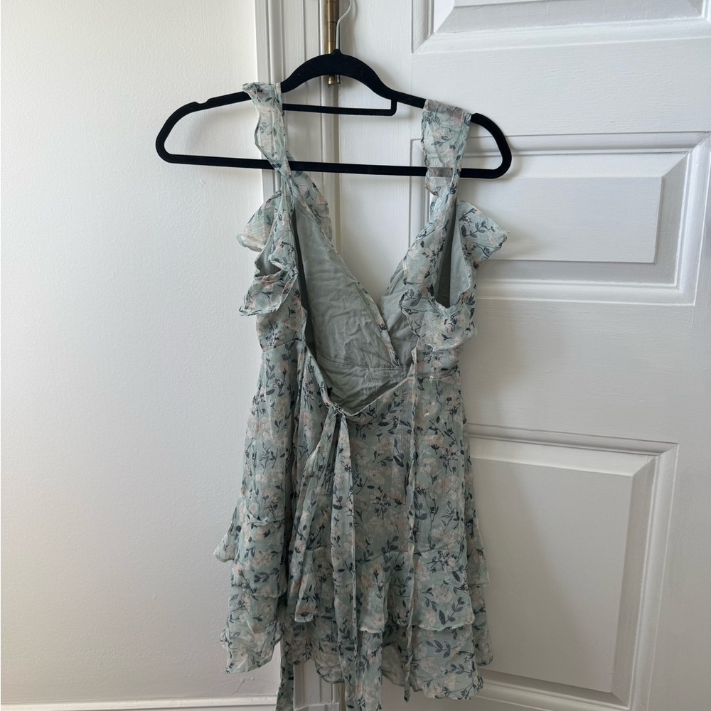 Floral Ruffle Dress - Picture 2 of 2